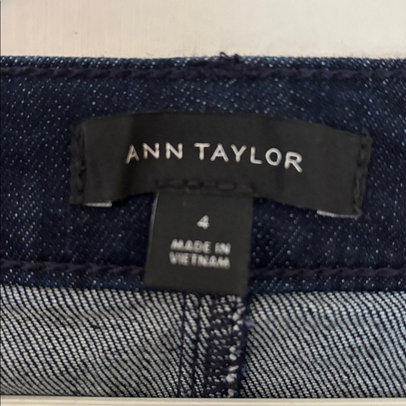 Ann Taylor Indigo Denim Skirt - Picture 3 of 5